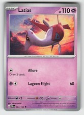 Latias 067/162 Uncommon Temporal Forces Near Mint picture
