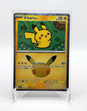 Pikachu 034/128 Holo 30th Celebration Pokemon TCG 2026 NM picture