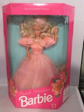 BARBIE DOLL SPECIAL LIMITED EDITION PEACH BLOSSOM 1992 MATTEL 7009 NRFB picture