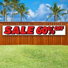 SALE 60% OFF Advertising Vinyl Banner Flag Sign LARGE HUGE XXL SIZES picture
