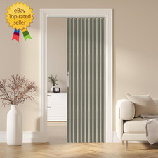 100% Blackout Accordion Door Magnetic Door Curtain Folding Closet Doors Curtain picture
