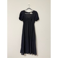 Anthropologie If By Sea Black Maxi Dress picture