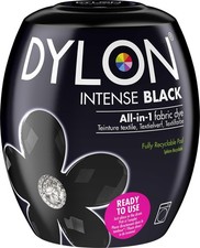 Dylon Machine Dye Kit 350g Velvet Black Fabric Dye Powder Colour Set picture