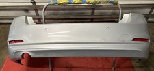 BMW 16-18 F30 REAR BUMPER COVER W/ PDC SENSOR ASSEMBLY OEM SILVER 320 328 330 picture