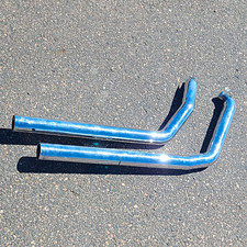 Cobra USA Style Speedster / Dragsters Straight Pipes Harley Davison picture