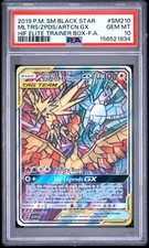 Mltrs/Zpds/Artcn.Gx 2019 Pokemon Sm Black Star Promo #SM210 PSA 10 picture