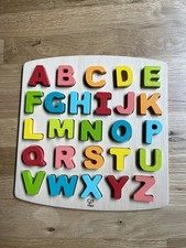 1 Hape Wooden Puzzle For Young Kids - Capital Letters picture