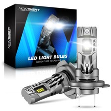 NOVSIGHT H7 LED Headlight Light Bulbs 16000LM Canbus Error Free 6500K White 70W picture