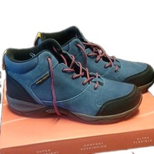 Easy Spirit Ehike Women's Cold Weather Hiking Boots Blue Suede Size 9.5 W NEW picture