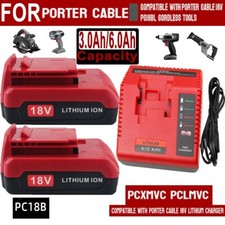 1/2/4Pcs PC18B Lithium ion Battery For Porter Cable 18V Battery PC18BLEX  PC18BL picture
