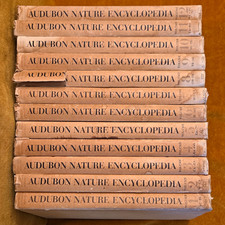 Vintage 1965 Audubon Nature Encyclopedia Complete 12 Vol Set MC Clean Insides  picture