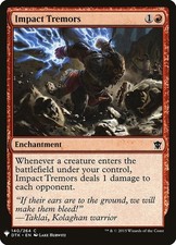 MTG - Impact Tremors - Mystery Booster - NM, English Magic FLAT RATE SHIP picture