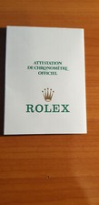 Rolex Atttest/Guarantie paper blanc french 1989 ref 564.00.250.2.89 picture