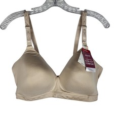 Olga By Warners Cloud 9 Convertible Bra 38DD Beige Wire Free NWT picture
