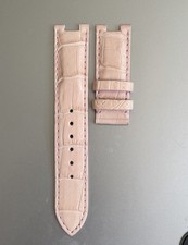 Genuine Concord La Scala 19mm Pink Gator Leather Watch Strap Band OEM 2866 Swiss picture