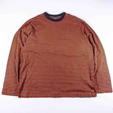 Vintage 90s Abercrombie & Fitch Striped Long Sleeve T-Shirt Mens XL Grunge picture