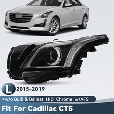 HID Headlight For 2015-2019 Cadillac CTS w/AFS w/o Bulb & Ballast Driver Left picture