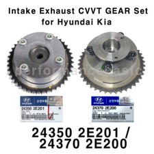 OEM Intake Exhaust CVVT GEAR 2p Set for Hyundai Elantra Tucson Kia Forte Soul picture