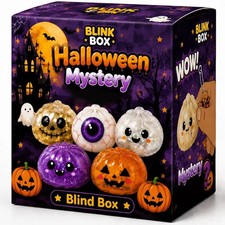 Fun Halloween Ghost Dumpling Squishy Slow Rising Stress Toy TL picture