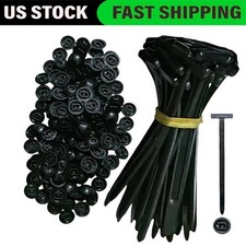 50/100Pcs Cable Ties Heavy Duty Nylon Wrap Wire Zip Ties Lot UV Resistant Black picture