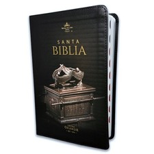 Biblia Letra Grande 12 puntos RV1960 imit piel negro con índice - Arca del Pacto picture
