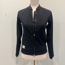 Tracksmith NDO Black Merino Wool Full Zip Jacket Winter running Rare  | Size XS picture