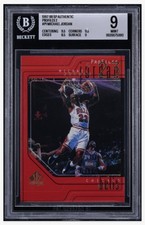 1997-98 Upper Deck SP Authentic Michael Jordan Profiles II #P1 BGS 9 MINT Bulls picture