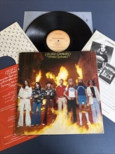 LYNYRD SKYNYRD - Street Survivors Banned w/ Inserts LP Vinyl VG+/VG+  Complete picture