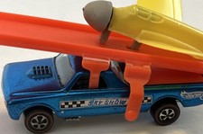 Vintage Hot wheels Redline 1969 Sky Show Fleetside With ORIGINAL RAMP & PLANE picture
