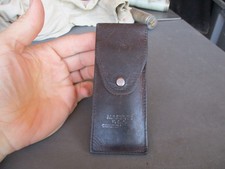 Vtg MAJESTIC Locksmith, Lock Tools in Leather Pouch picture