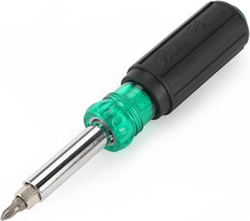 Bates 11-in-1 Multi-Bit Screwdriver/Nut Driver, All in One Multitool picture