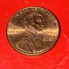 2023 P Lincoln Shield Cent •Buy 10 get 40% off• Mix&match• #260803• it has spots picture