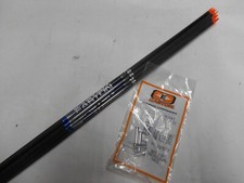 12-Easton Sonic 6.0 HIGH VELOCITY 340 Carbon Arrow Shafts CUT TO LENGTH 6mm picture