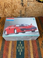 Monogram Lamborghini Countach 25th Anniversary Model Kit 1/24 New Open Box picture