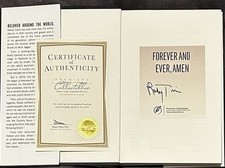 Randy Travis SIGNED Forever and Ever Amen 1ST/1ST Book COA Premiere Collectibles picture