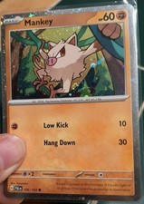 FART SWIRL 💫💩 Mankey  (Cosmos Holo) 106/193 Pokemon Promo picture