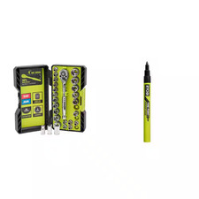 26-Piece 1/4 In. Drive Ratchet and Socket Set with Black Fine Point Permanent Wo picture