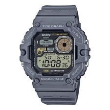 Casio Men's Digital Watch with Gray Resin Band - WS-1700H-8AVCF picture
