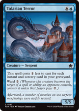 x4 Tolarian Terror FDN Foundations MTG 167 COMMON M/NM 4x picture