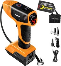 Bullseye Pro Digital Tire Inflator Car Air Pump Compressor 150 PSI Gauge Display picture