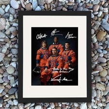 Artemis II Autograph Signed REPRINT Crew Signed Moon Mission NASA Astronauts picture