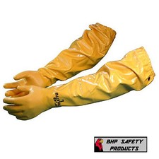 SHOWA ATLAS 772 CHEMICAL RESISTANT GLOVES BEST GLOVE MFG 26