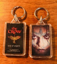 (4 Count) THE CROW 1996 Movie Promotional Keychain Promo -  Iggy Pop - NEW picture