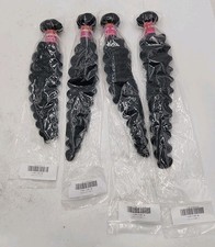 NEW Unice Hair 4Pcs Loose Deep Wave Human Hair  Wefts | 18, 20, 22, 22 picture