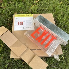 Beghelli OL2Plus OL2-SA-LR1-CCR-PLUS-BA Edge-lit Exit Sign picture
