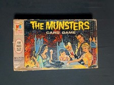 VINTAGE 1964 The Munsters Card Game MB #4531 SUPER RARE Very Good 👻🦇 Almost 💯 picture