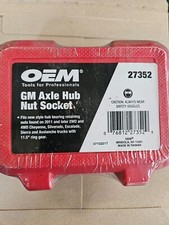 New OEM Tools GM Axle Hub Nut Socket 27352 picture