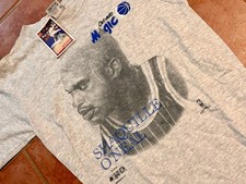 90s Shaq Magic Shaquille Oneil Shirt Xl Nutmeg Sports Caricature Vintage Orlando picture