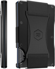 New The Ridge Minimalist Slim Wallet Card Holder Aluminum Wallet - Cash Strap picture