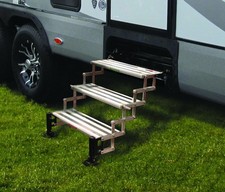 Torklift A8004 GlowStep Revolution 4Step Folding RV Steps 27.5' picture